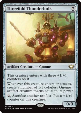 Threefold Thunderhulk  [Commander: Edge of Eternities]