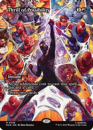 Thrill of Possibility (Borderless)  [Marvel Eternal-Legal] Foil