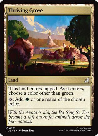 Thriving Grove  [Avatar: The Last Airbender: Eternal-Legal] Foil