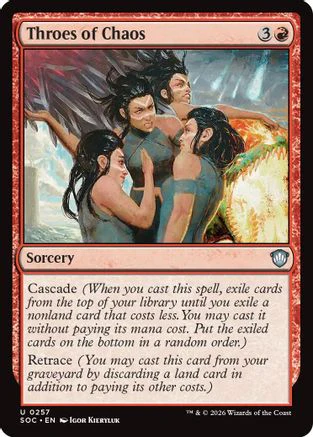 Throes of Chaos  [Commander: Secrets of Strixhaven]