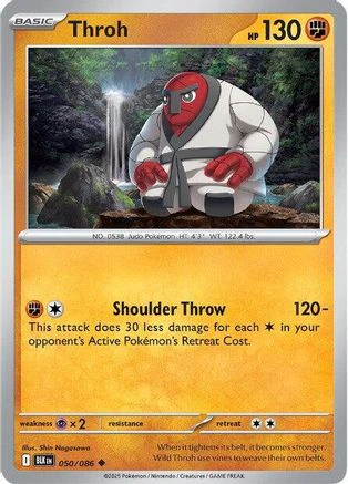 Throh 053/086  - Reverse Holofoil SV Black Bolt - Uncommon