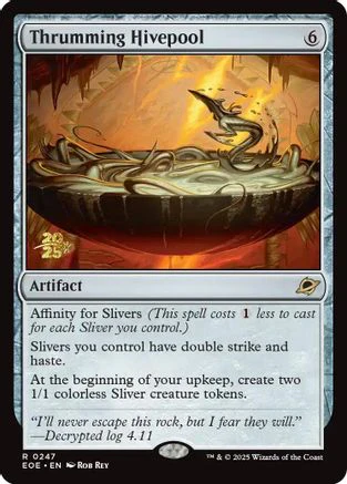 Thrumming Hivepool  [Prerelease Cards] Foil