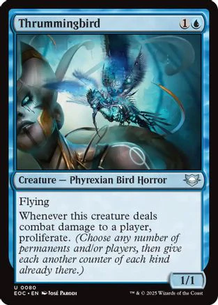 Thrummingbird  [Commander: Edge of Eternities]