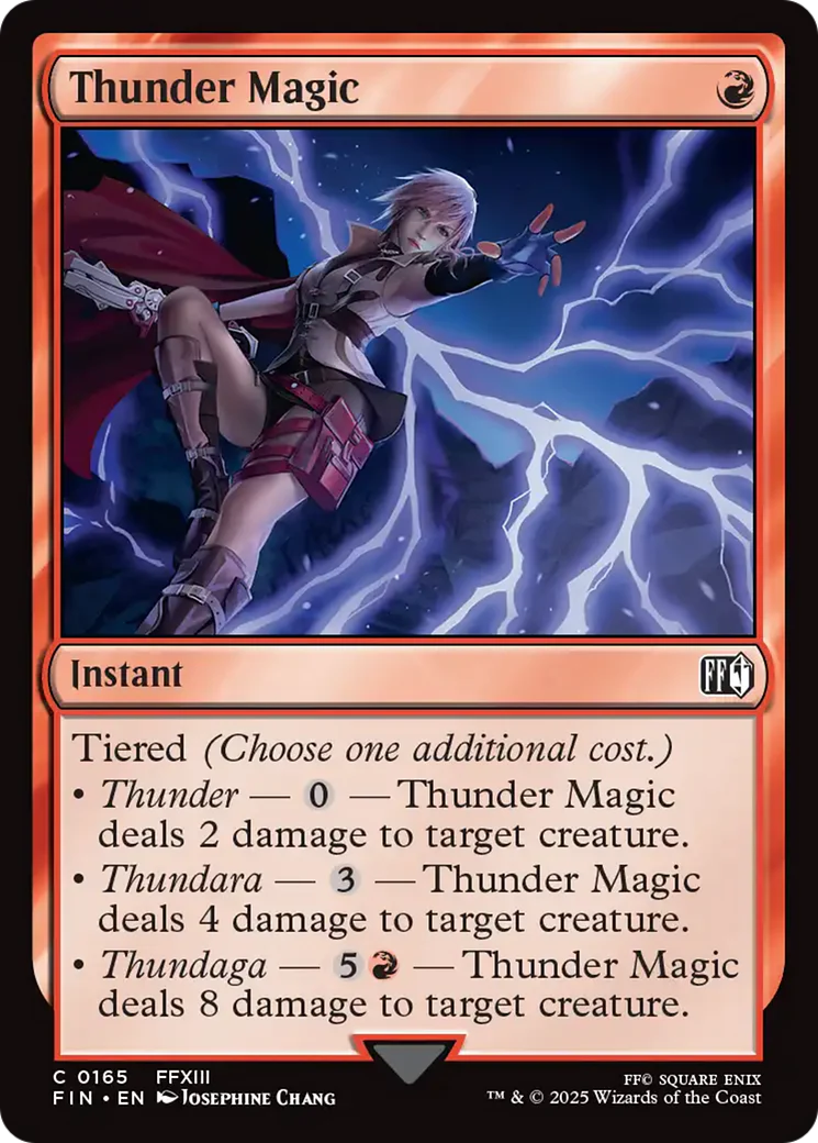Thunder Magic [FINAL FANTASY] Foil