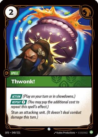 Thwonk! (040/221) - Riftbound - [Spiritforged]