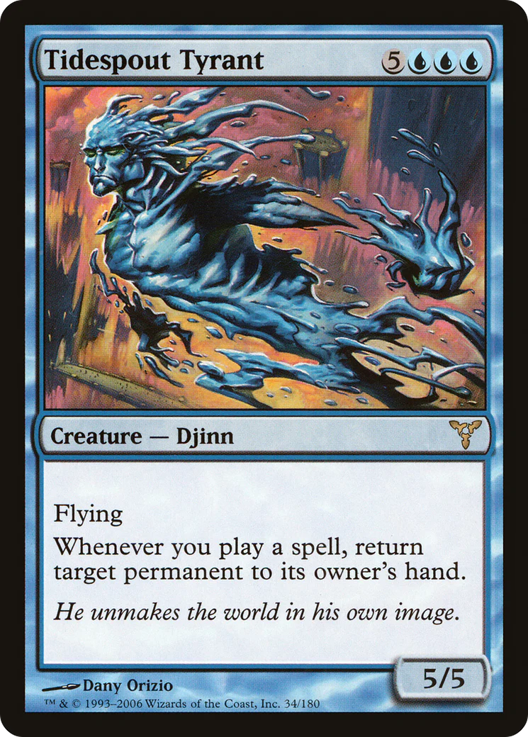 Tidespout Tyrant (DIS-034) - Dissension Foil