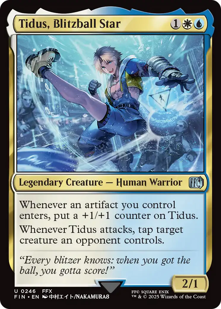 Tidus, Blitzball Star [FINAL FANTASY] Foil