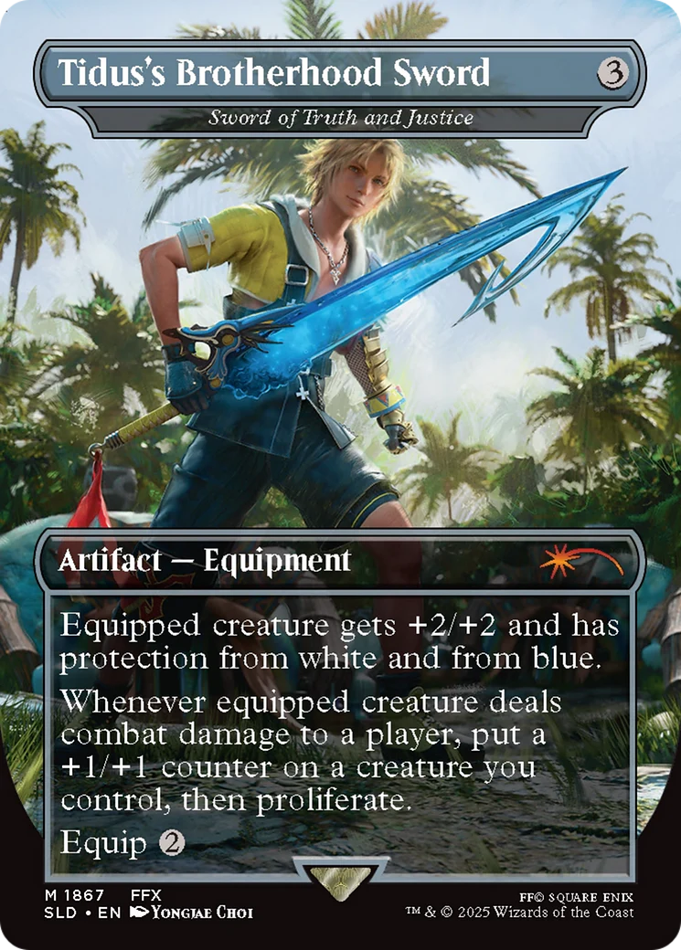 Tidus's Brotherhood Sword - Sword of Truth and Justice [Secret Lair Drop Series] - Image 3