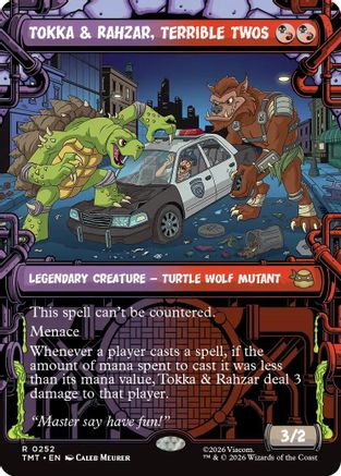 Tokka & Rahzar, Terrible Twos (Showcase)  [Teenage Mutant Ninja Turtles] Foil