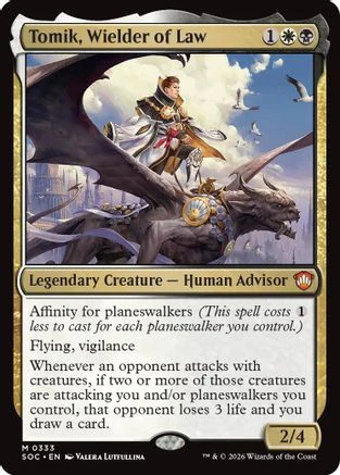 Tomik, Wielder of Law  [Commander: Secrets of Strixhaven]