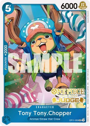 Tony Tony.Chopper (Judge Pack Vol. 7) (OP11-053) - [One Piece Promotion Cards] Foil