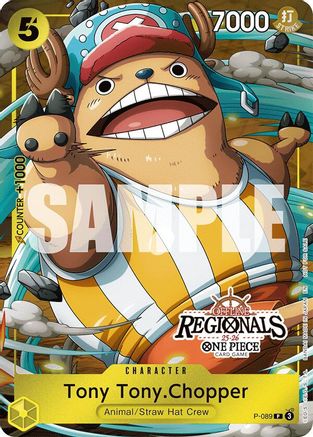 Tony Tony.Chopper (Offline Regional Participation Pack 2025 Vol.2) (P-089) - [One Piece Promotion Cards] Foil