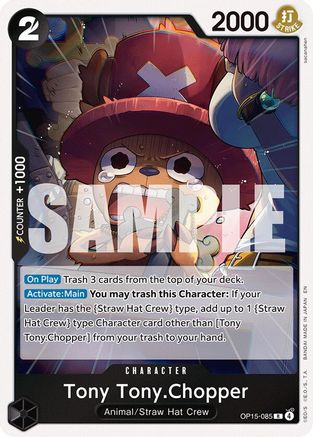 Tony Tony.Chopper (OP15-085) (OP15-085) - [Adventure on Kami's Island] Foil