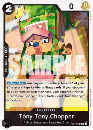 Tony Tony.Chopper (087) (OP10-087) - [Royal Blood Release Event Cards]