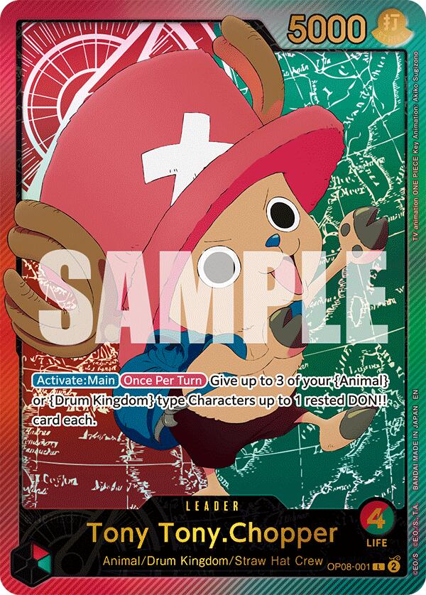 Tony Tony.Chopper (SPR) (OP08-001) - [Extra Booster: Anime 25th Collection] Foil - Image 2