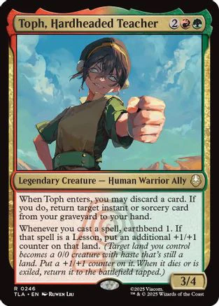 Toph, Hardheaded Teacher  [Avatar: The Last Airbender]