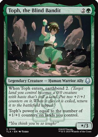 Toph, the Blind Bandit  [Avatar: The Last Airbender]