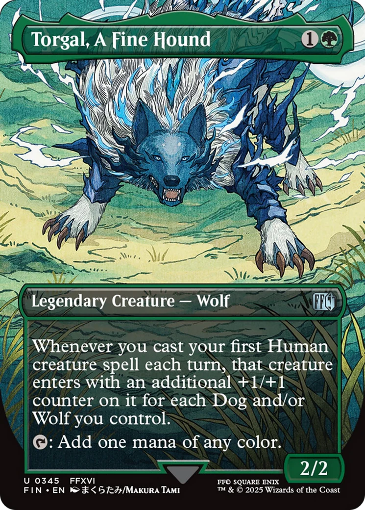 Torgal, A Fine Hound (Borderless) [FINAL FANTASY] Foil