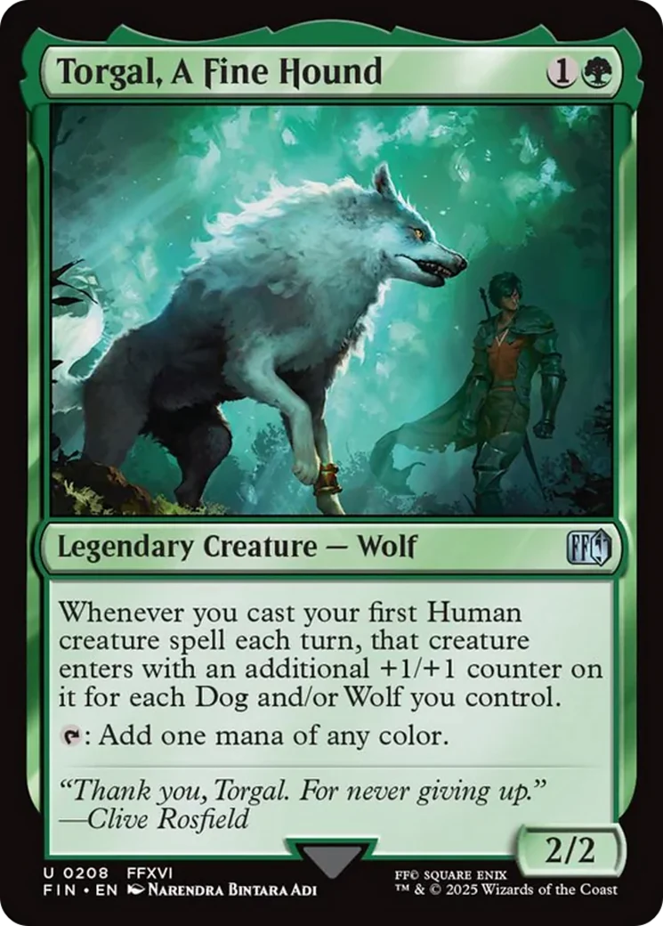 Torgal, A Fine Hound [FINAL FANTASY] Foil