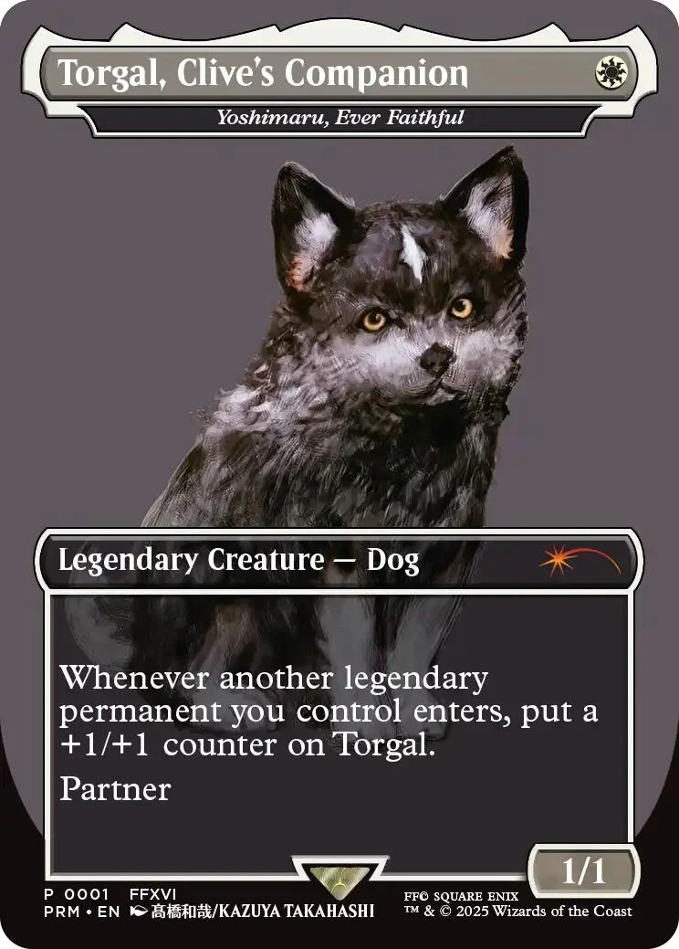 Torgal, Clive's Companion - Yoshimaru, Ever Faithful (MagicCon: Las Vegas 2025) [MagicFest 2025] Foil