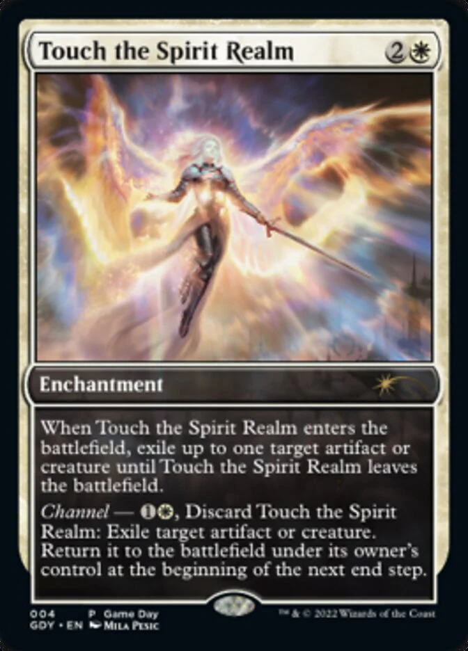 Touch the Spirit Realm [Game Day 2022] Foil