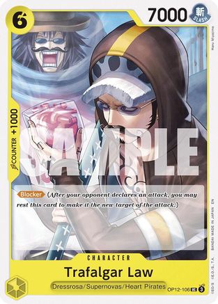 Trafalgar Law (106) (OP12-106) - [Legacy of the Master]