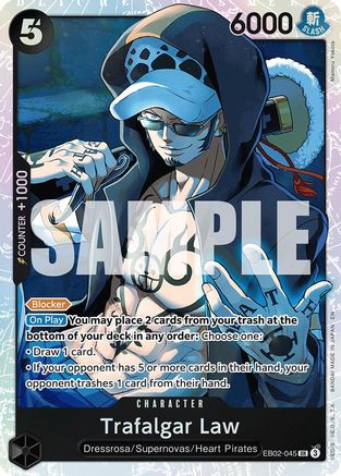 Trafalgar Law (EB02-045) - [Extra Booster: Anime 25th Collection] Foil