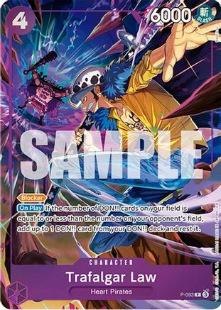 Trafalgar Law (Illustration Box Vol.6) (P-093) - [One Piece Promotion Cards] Foil