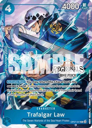 Trafalgar Law (Offline Regional Participation Pack 2025 Vol.2) (OP07-047) - [One Piece Promotion Cards] Foil