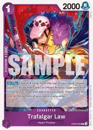 Trafalgar Law - OP09-069 (Reprint) (OP09-069) - [Premium Booster -The Best- Vol. 2] Foil
