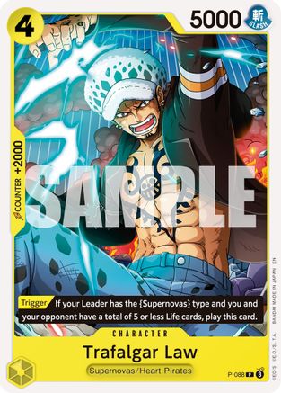 Trafalgar Law -  P-088 (Reprint) (P-088) - [Premium Booster -The Best- Vol. 2]