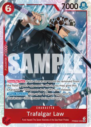 Trafalgar Law - PRB02-002 (PRB02-002) - [Premium Booster -The Best- Vol. 2] Foil