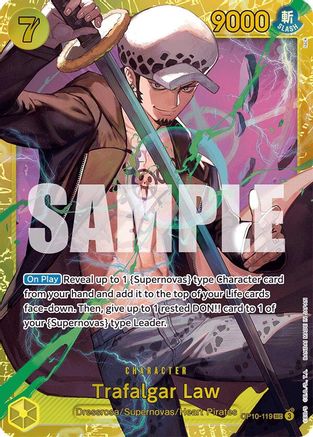 Trafalgar Law (119) (OP10-119) - [Royal Blood] Foil