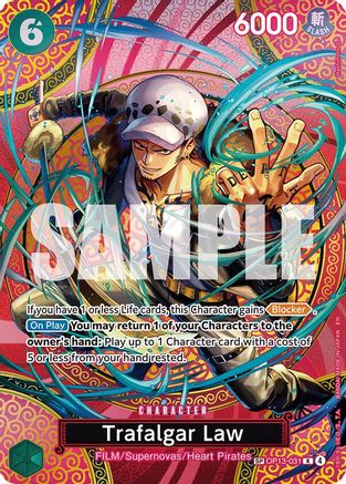 Trafalgar Law (SP) (OP13-031) - [Adventure on Kami's Island] Foil