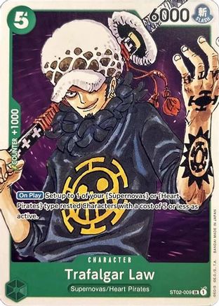 Trafalgar Law (ST02-009) - [Revision Pack Cards] Foil