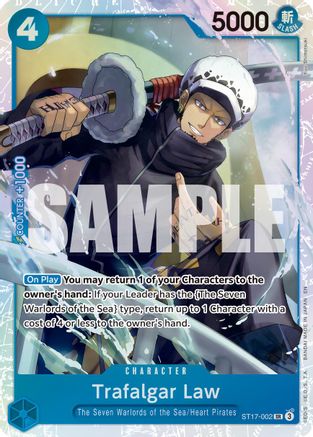 Trafalgar Law - ST17-002 (Reprint) (ST17-002) - [Premium Booster -The Best- Vol. 2] Foil