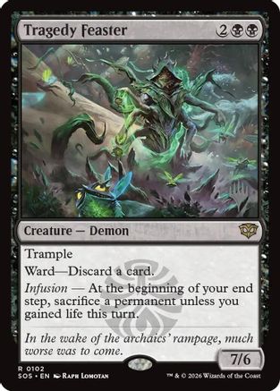 Tragedy Feaster  [Promo Pack: Secrets of Strixhaven]