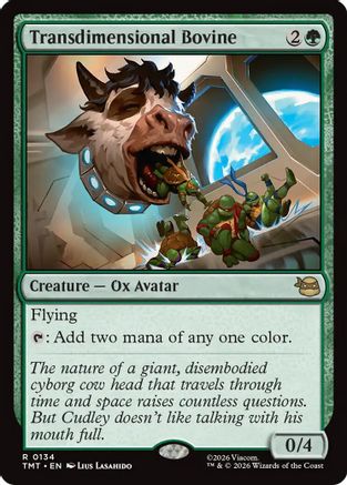 Transdimensional Bovine  [Teenage Mutant Ninja Turtles]