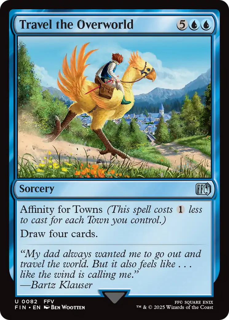 Travel the Overworld [FINAL FANTASY] Foil
