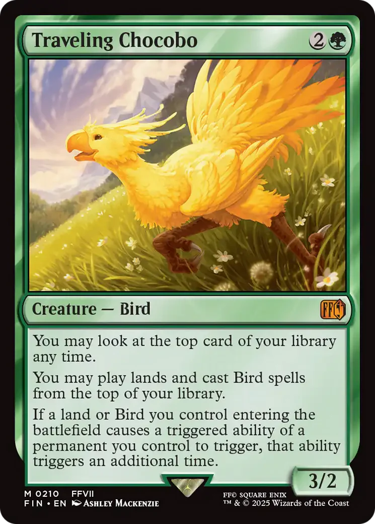 Traveling Chocobo [FINAL FANTASY] Foil