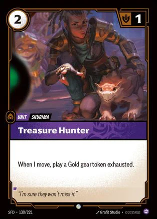 Treasure Hunter (130/221) - Riftbound - [Spiritforged] Foil