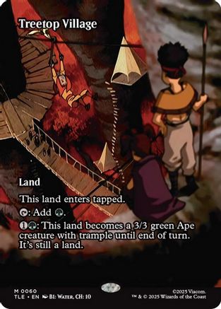 Treetop Village (Borderless)  [Avatar: The Last Airbender: Eternal-Legal]