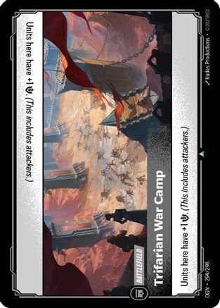 Trifarian War Camp (294/298) - Riftbound - [Origins] Foil