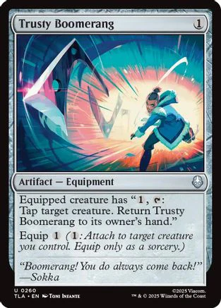 Trusty Boomerang  [Avatar: The Last Airbender]