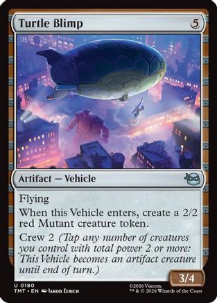 Turtle Blimp  [Teenage Mutant Ninja Turtles] Foil