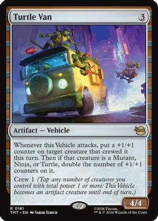 Turtle Van  [Teenage Mutant Ninja Turtles] Foil