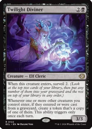 Twilight Diviner  [Lorwyn Eclipsed] Foil