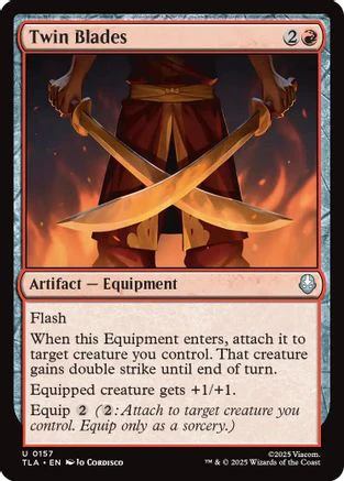 Twin Blades  [Avatar: The Last Airbender]