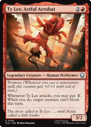 Ty Lee, Artful Acrobat  [Avatar: The Last Airbender]