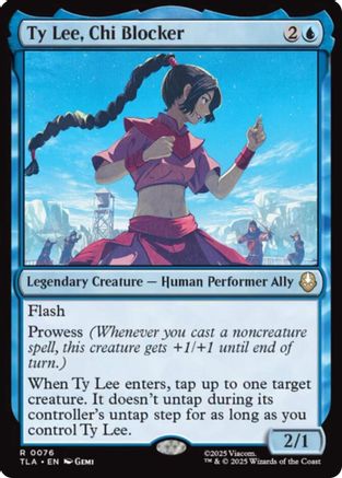 Ty Lee, Chi Blocker  [Avatar: The Last Airbender] Foil